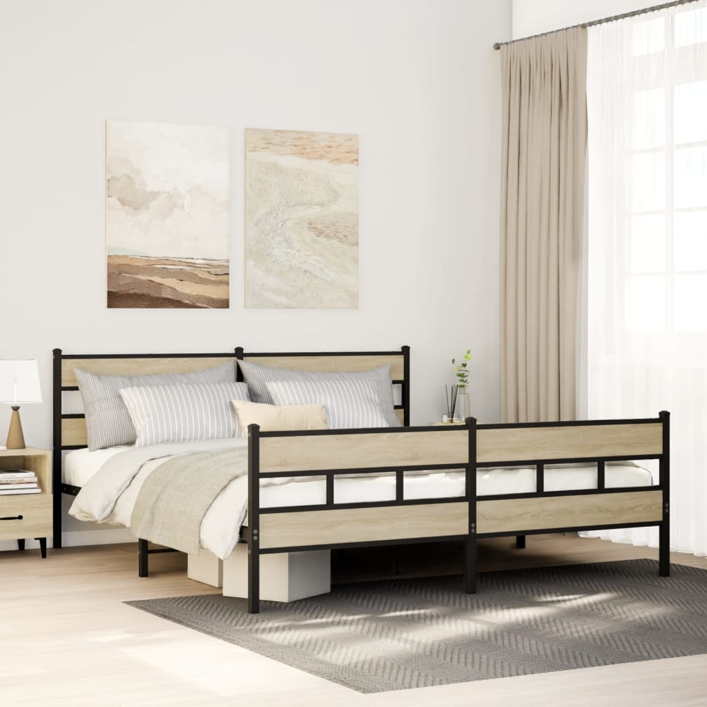 Estructura Cama Sin Colchón 200X200Cm