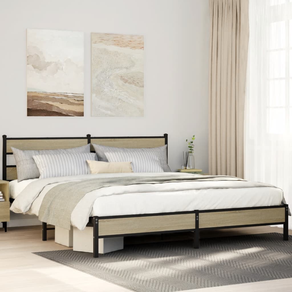Estructura Cama Sin Colchón 200X200Cm