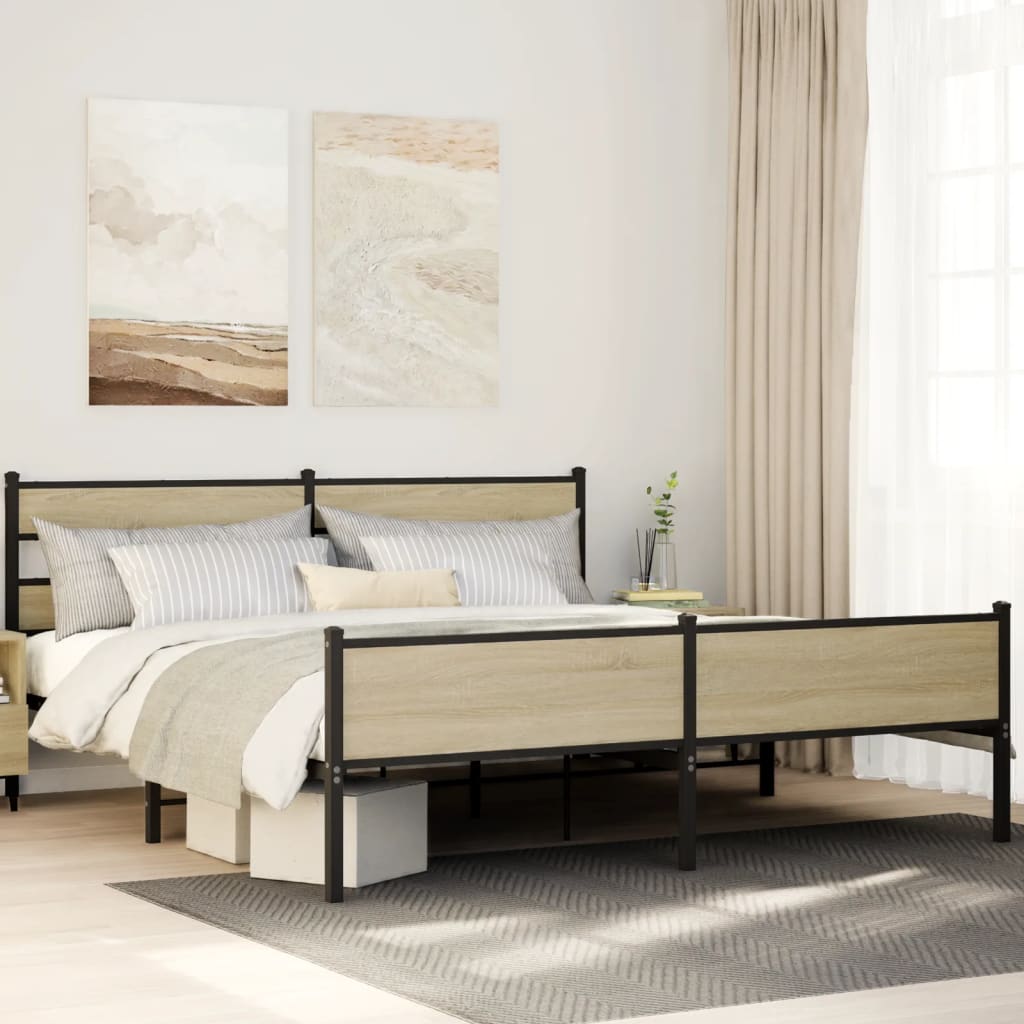 Estructura Cama Sin Colchón 200X200Cm