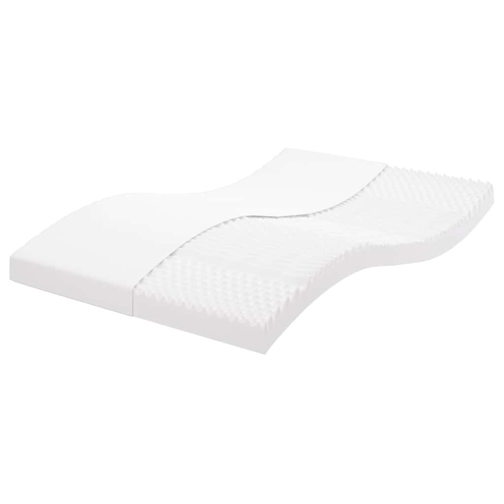 Colchón De Espuma De 7 Zonas Dureza 20 Ild Blanco