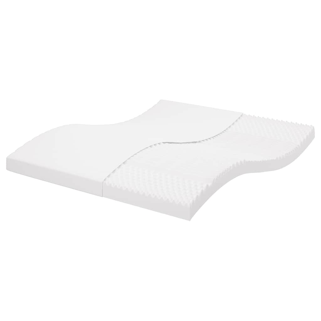 Colchón De Espuma De 7 Zonas Dureza 20 Ild Blanco