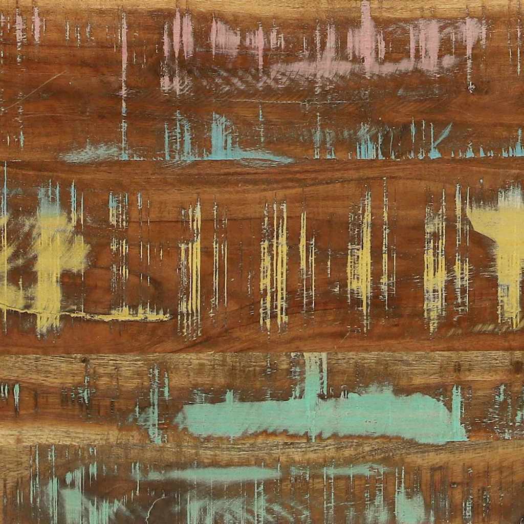 Espejo De Baño Marrón 50 X 22 X 70 Cm Madera Sólida Recuperada