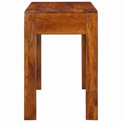 Escritorio Con Cajón Con Almacenamiento Marrón 100 X 50 X 75 Cm