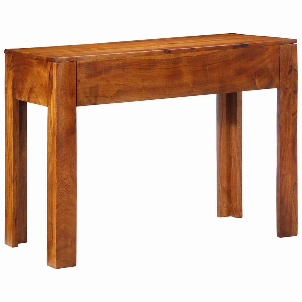 Escritorio Con Cajón Con Almacenamiento Marrón 100 X 50 X 75 Cm