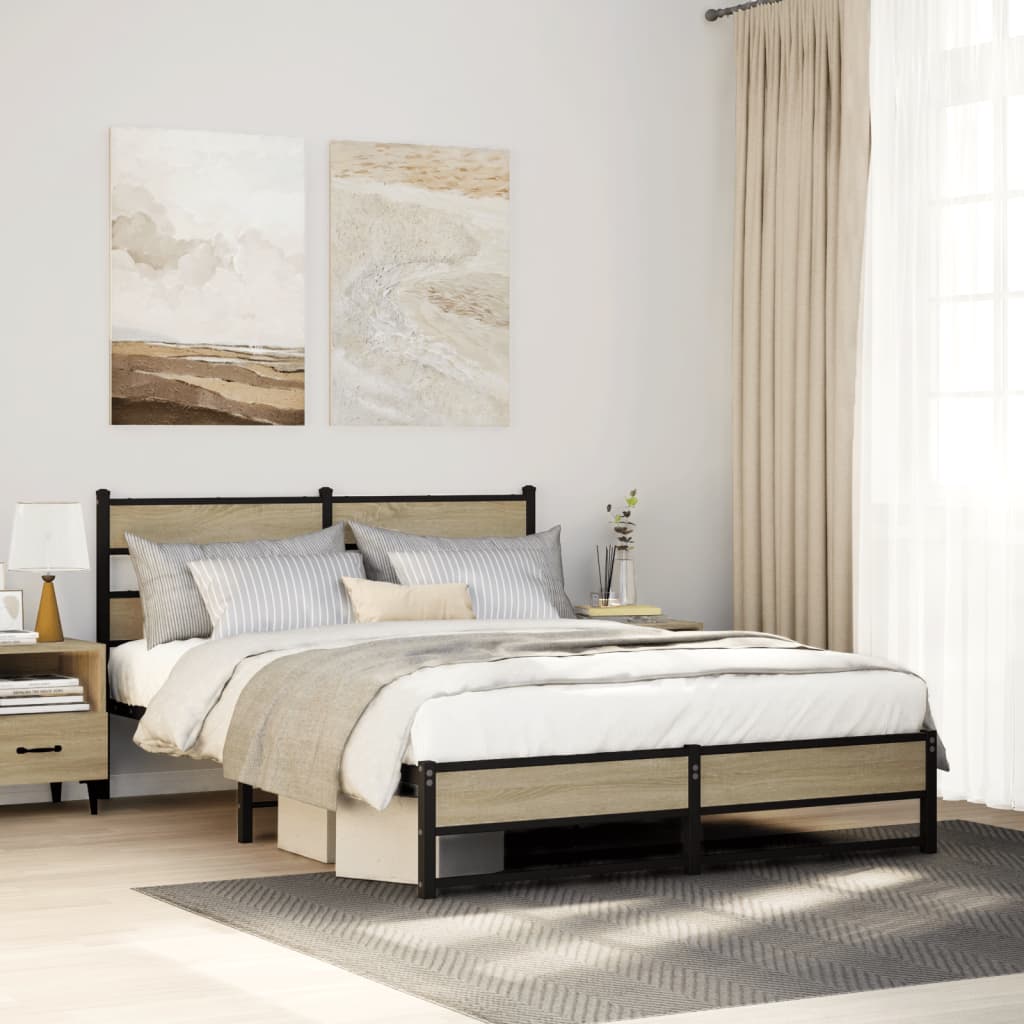 Estructura Cama Sin Colchón 200X200Cm