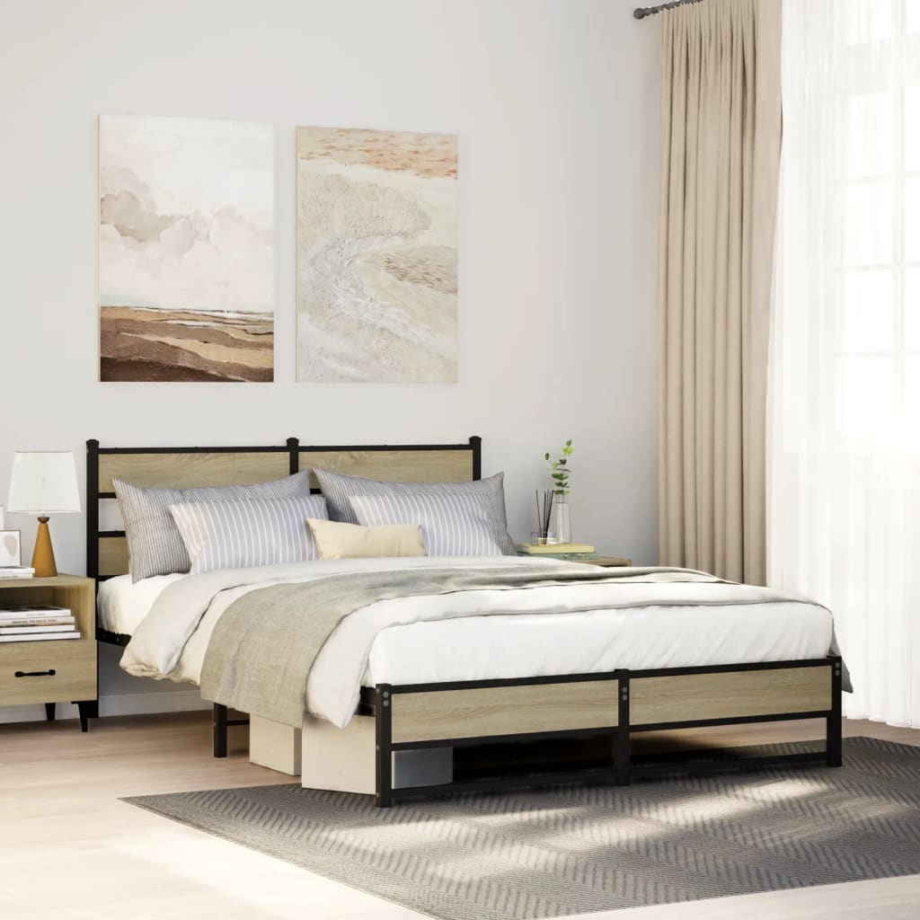 Estructura Cama Sin Colchón 200X200Cm