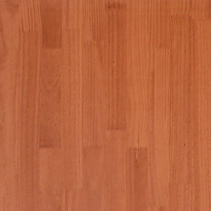 Estructura De Cama Sin Colchón Madera Maciza Marrón