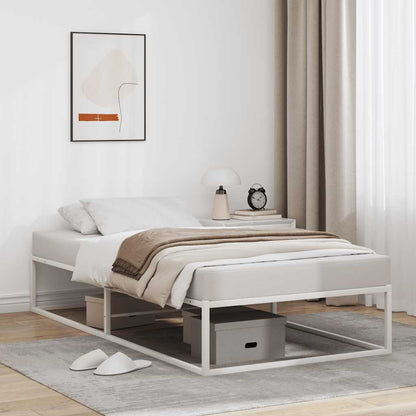Estructura De Cama Sin Colchón De Metal