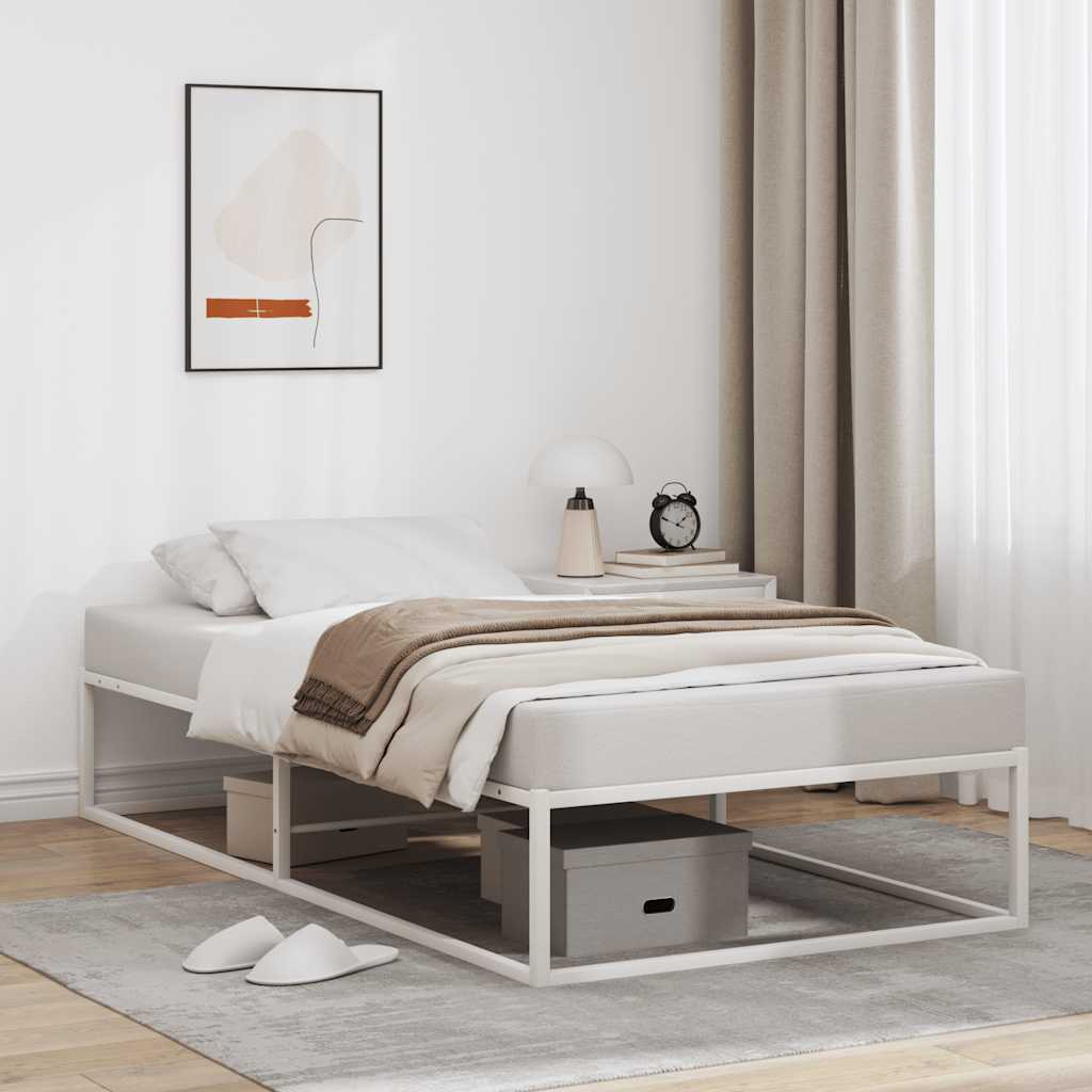 Estructura De Cama Sin Colchón De Metal