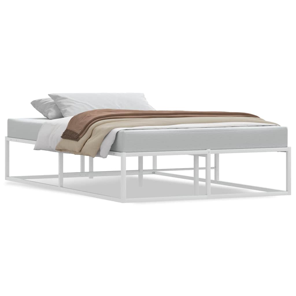 Estructura De Cama Sin Colchón De Metal