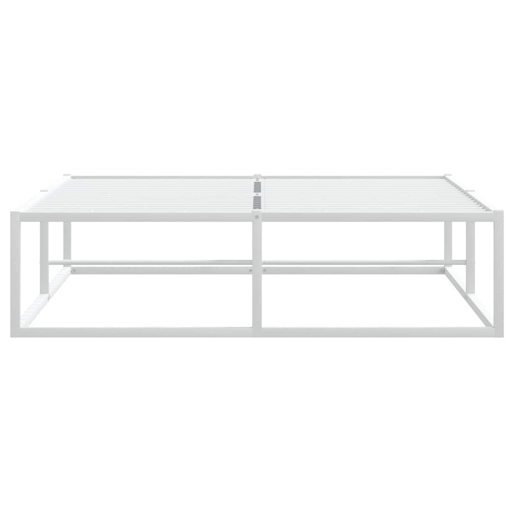 Estructura De Cama Sin Colchón De Metal