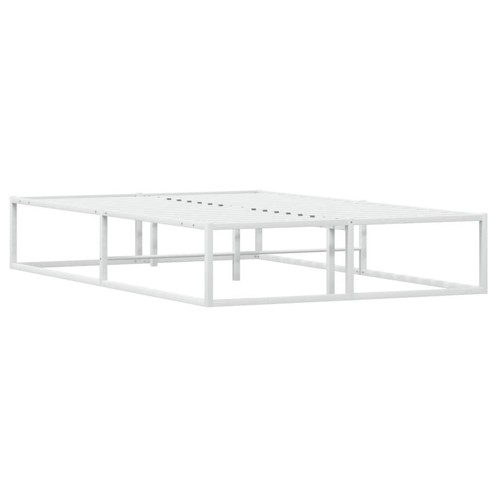 Estructura De Cama Sin Colchón De Metal