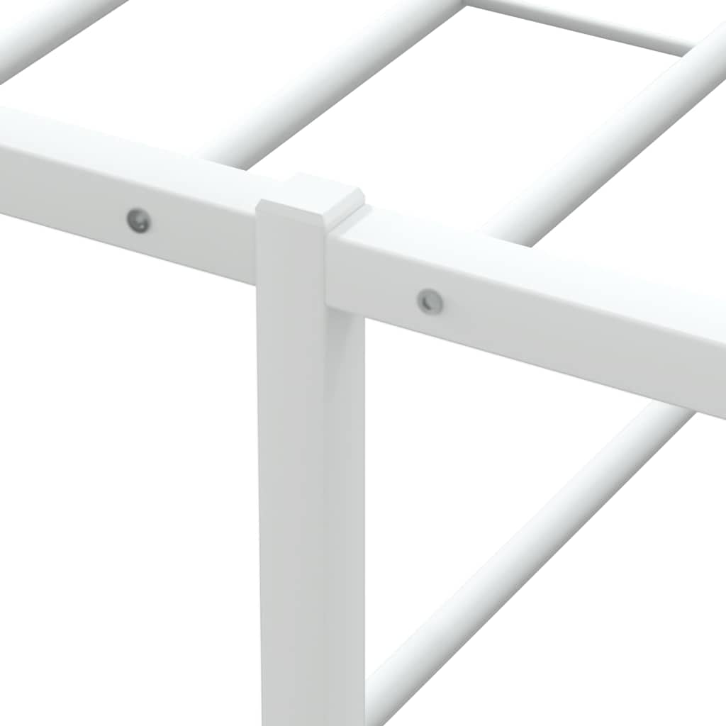 Estructura De Cama Sin Colchón De Metal
