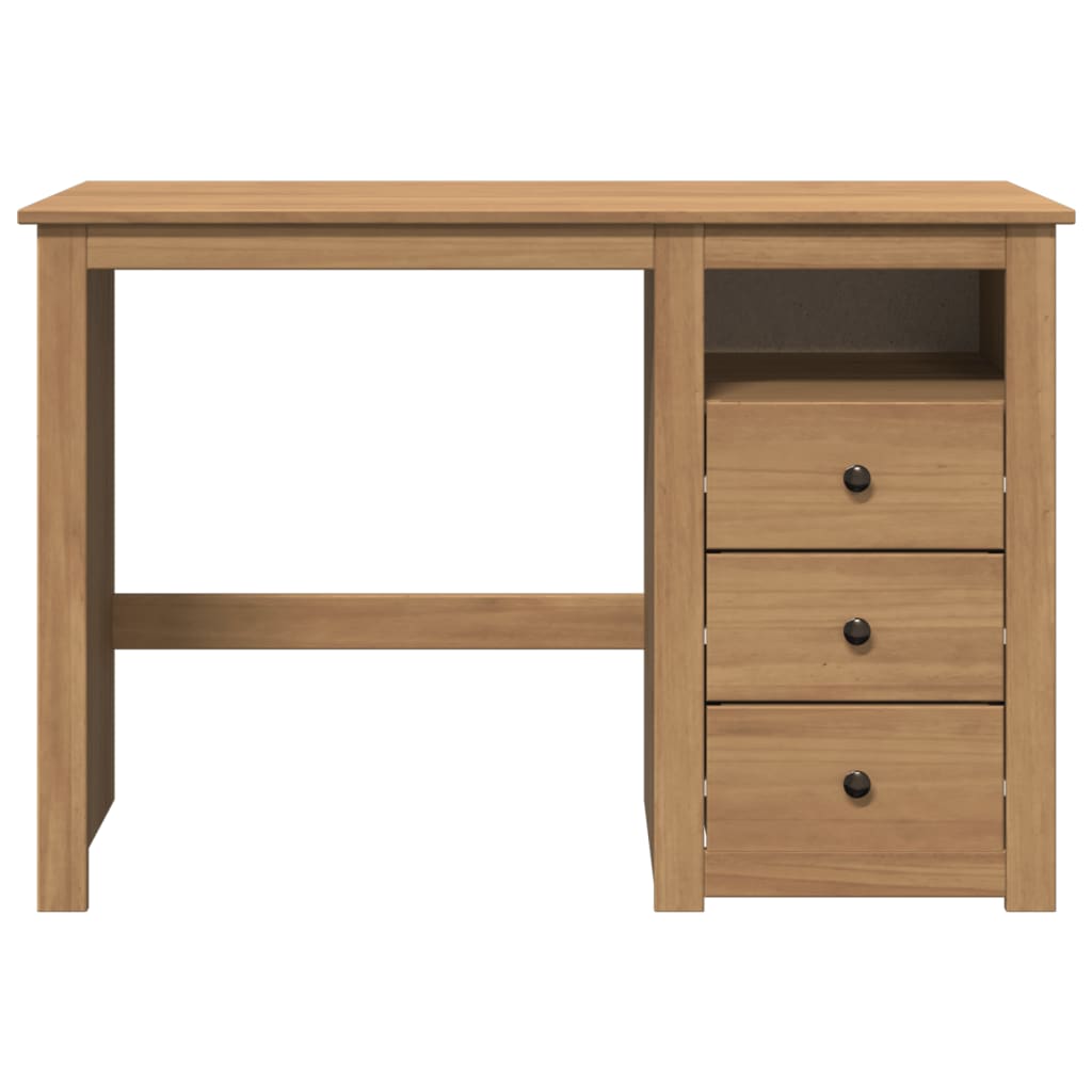 Escritorio Panama Madera Maciza De Pino 112X45X75 Cm