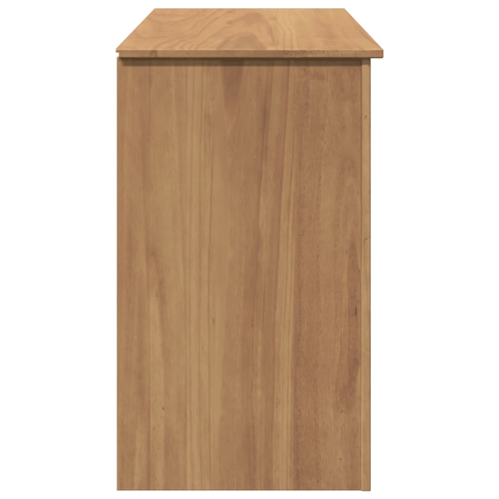 Escritorio Panama Madera Maciza De Pino 112X45X75 Cm