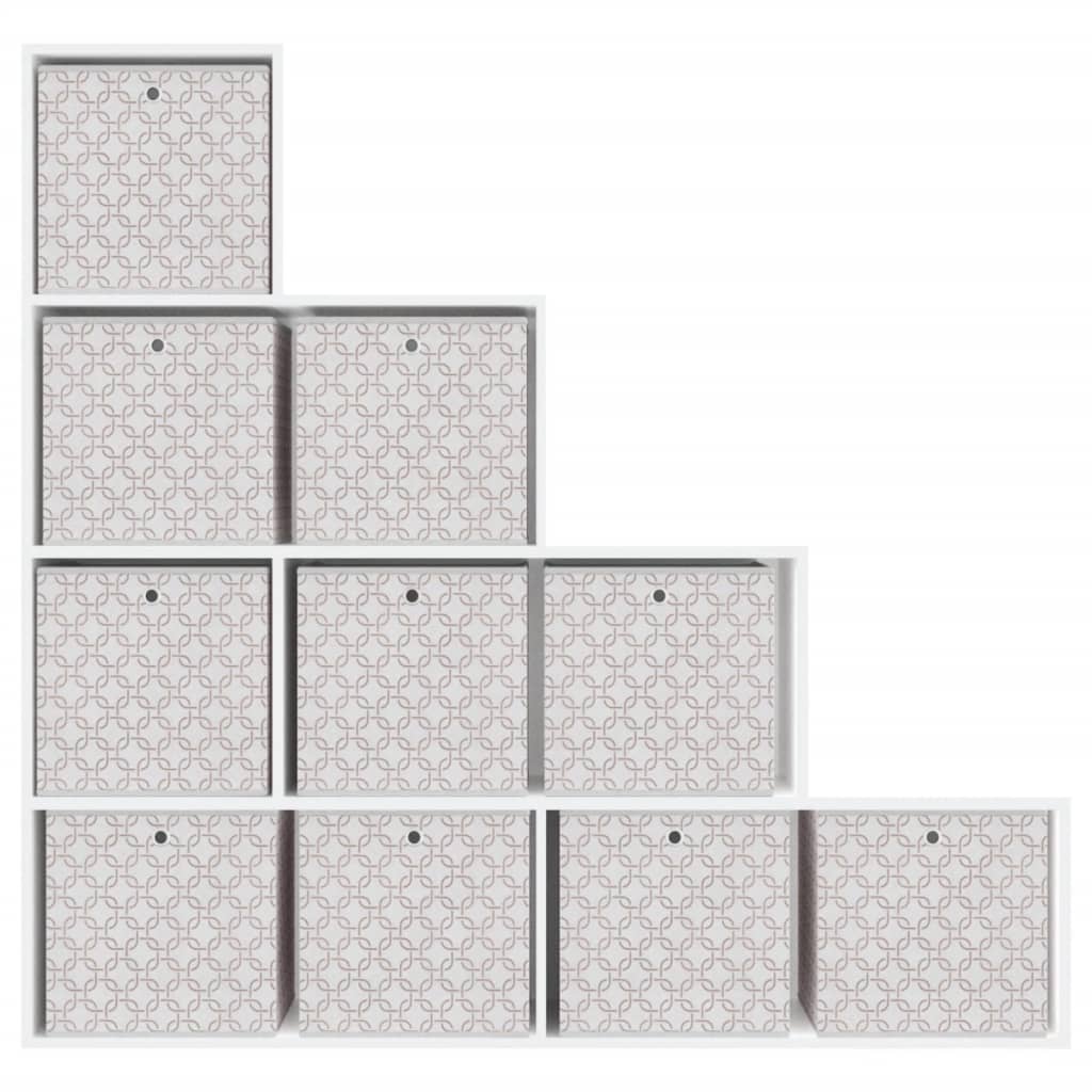 Cajas Almacenaje Plegables 10 Uds No Tejida 32X32X32 Cm