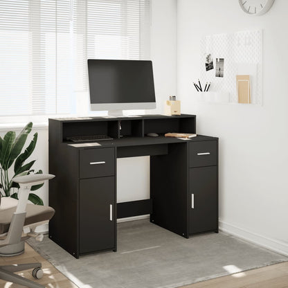 Escritorio Con Luz Led Madera Ingeniería