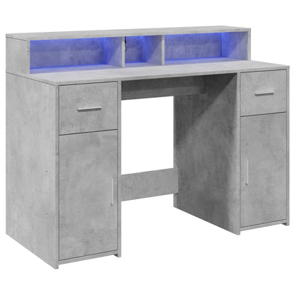 Escritorio Con Led Madera Ingeniería