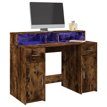 Escritorio Con Led Madera Ingeniería