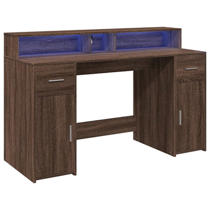 Escritorio Con Led Madera Ingeniería