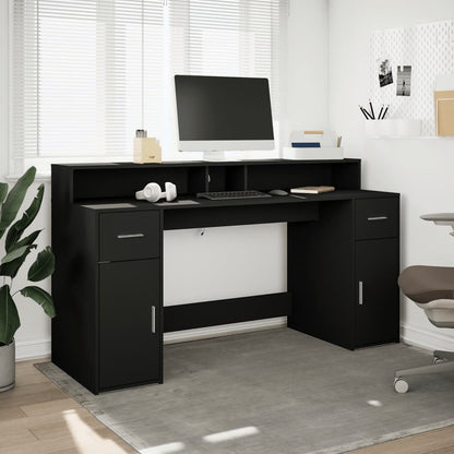 Escritorio Con Luz Led Madera Ingeniería
