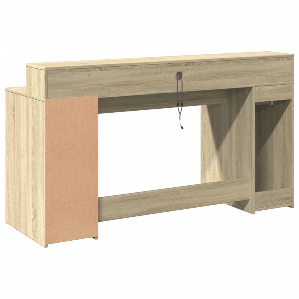 Escritorio Con Led Madera Ingeniería