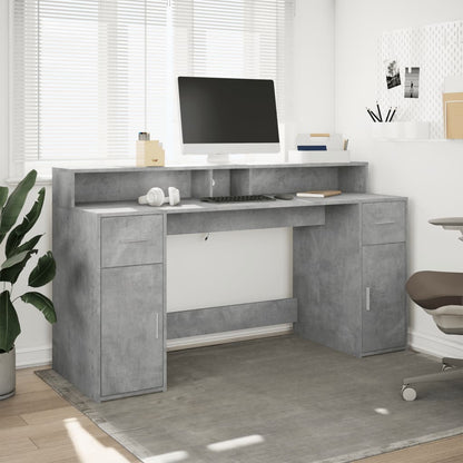 Escritorio Con Led Madera Ingeniería