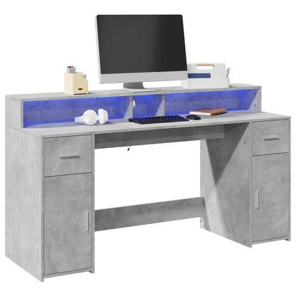 Escritorio Con Led Madera Ingeniería