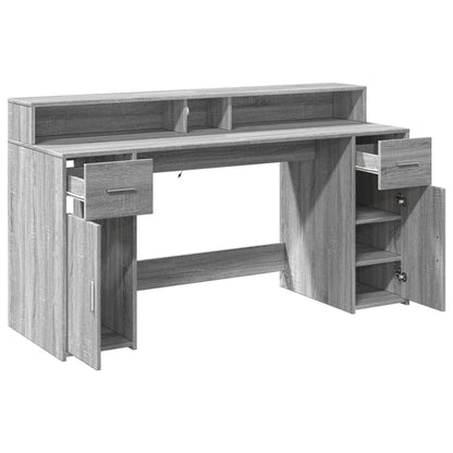 Escritorio Con Led Madera Ingeniería