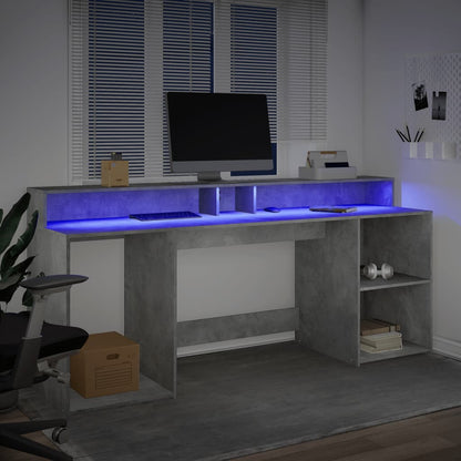 Escritorio Con Led Madera Ingeniería