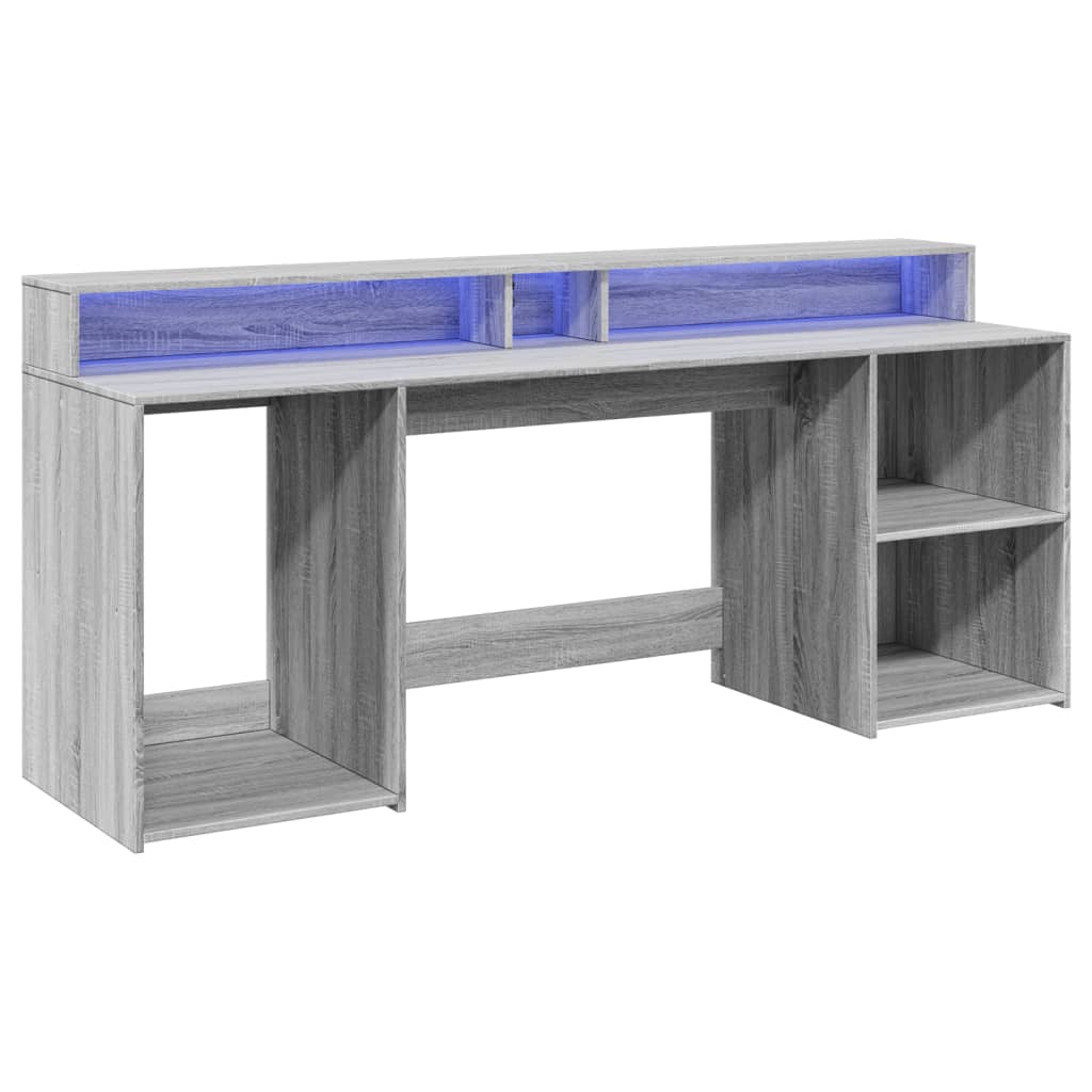 Escritorio Con Led Madera Ingeniería