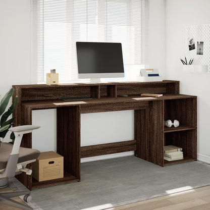Escritorio Con Led Madera Ingeniería