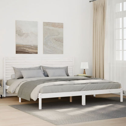 Cama Extralarga Sin Colchón Madera Maciza