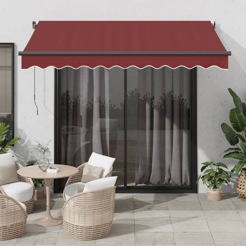 Toldo Retráctil Automático Gris