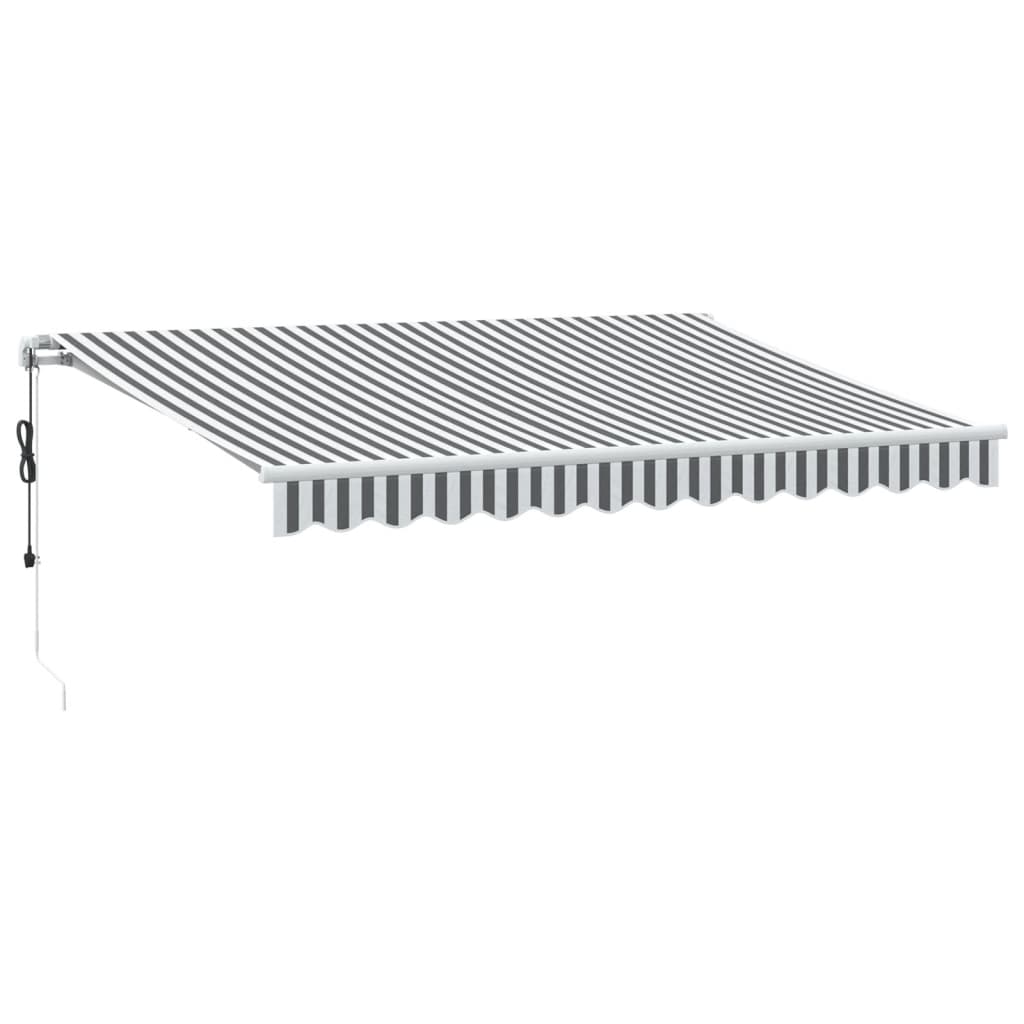 Toldo Retráctil Automático Gris