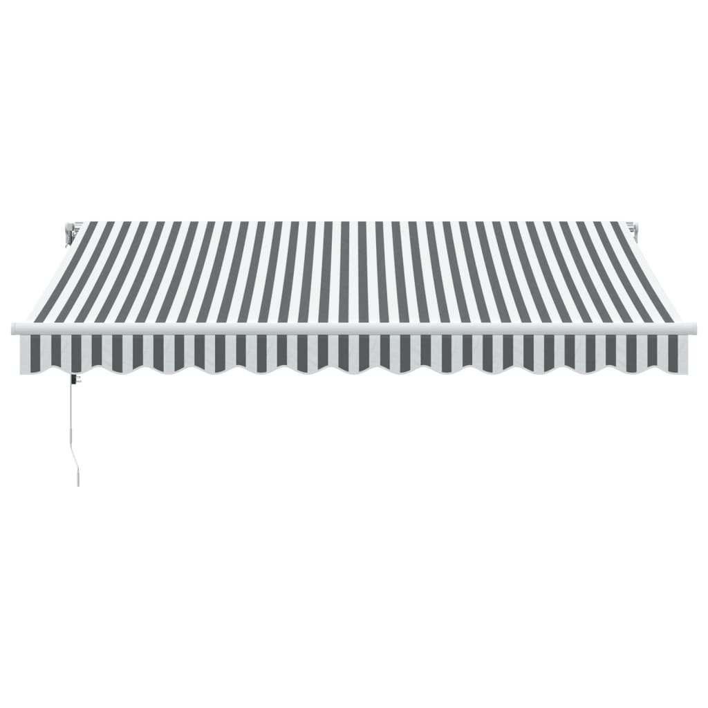 Toldo Retráctil Automático Gris