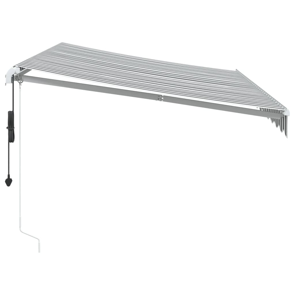 Toldo Retráctil Automático Gris
