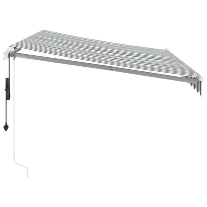 Toldo Retráctil Automático Gris