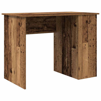 Escritorio De Madera De Ingeniería Envejecida 100X55X75 Cm