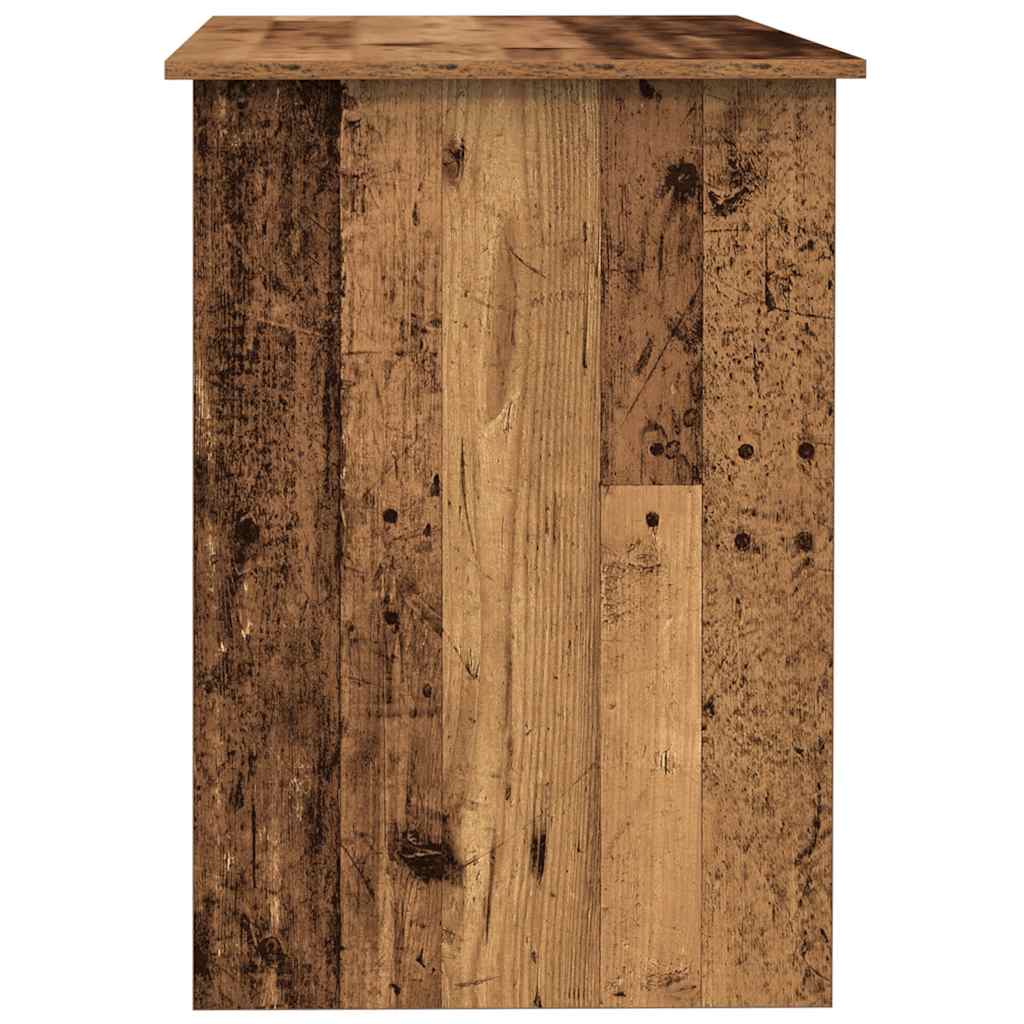 Escritorio De Madera De Ingeniería Envejecida 100X55X75 Cm