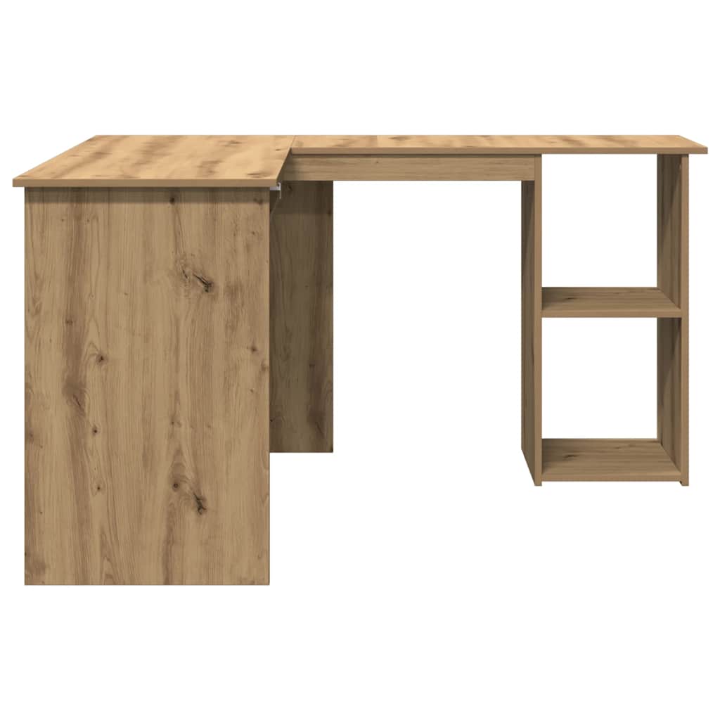 Escritorio De Esquina Madera Contrachapada 120X140X75 Cm