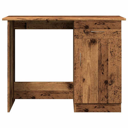 Escritorio De Madera De Ingeniería Envejecida 100X50X76 Cm