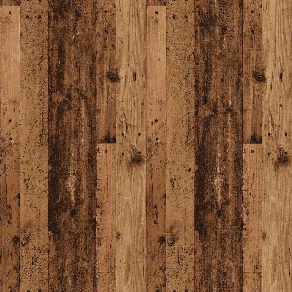 Escritorio De Madera De Ingeniería Envejecida 100X50X76 Cm