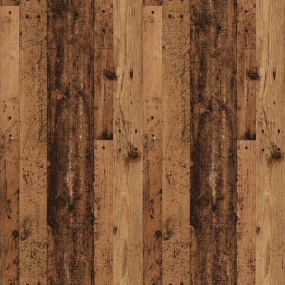 Escritorio De Esquina Madera Contrachapada Madera Envejecida