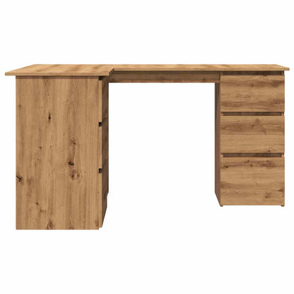 Escritorio De Esquina Madera Contrachapada 145X100X76 Cm