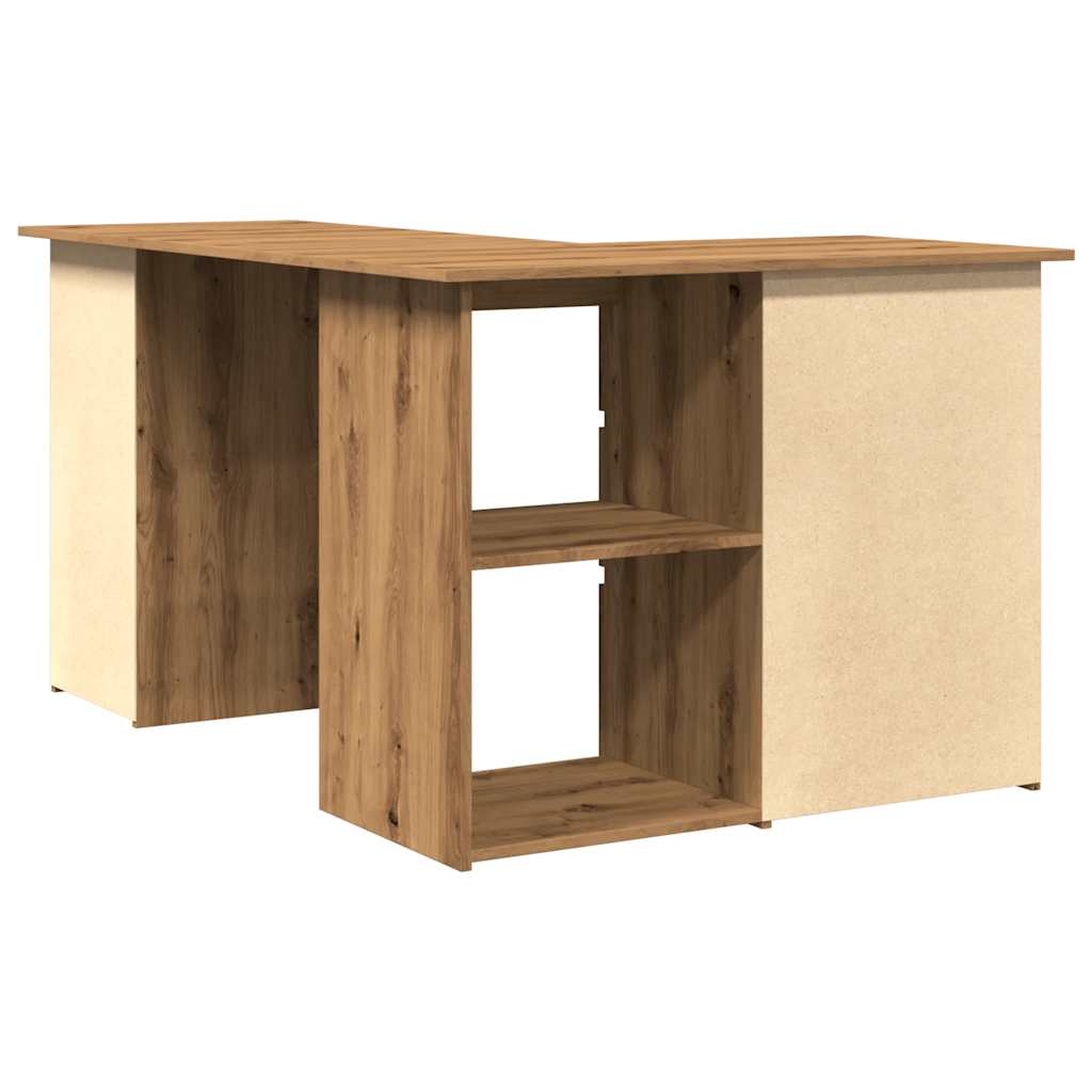 Escritorio De Esquina Madera Contrachapada 145X100X76 Cm