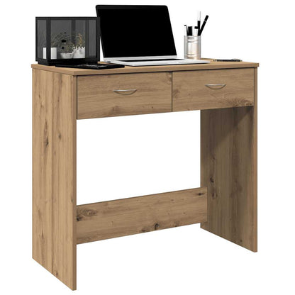 Escritorio De Madera De Ingeniería Roble Artisian 80X40X75 Cm
