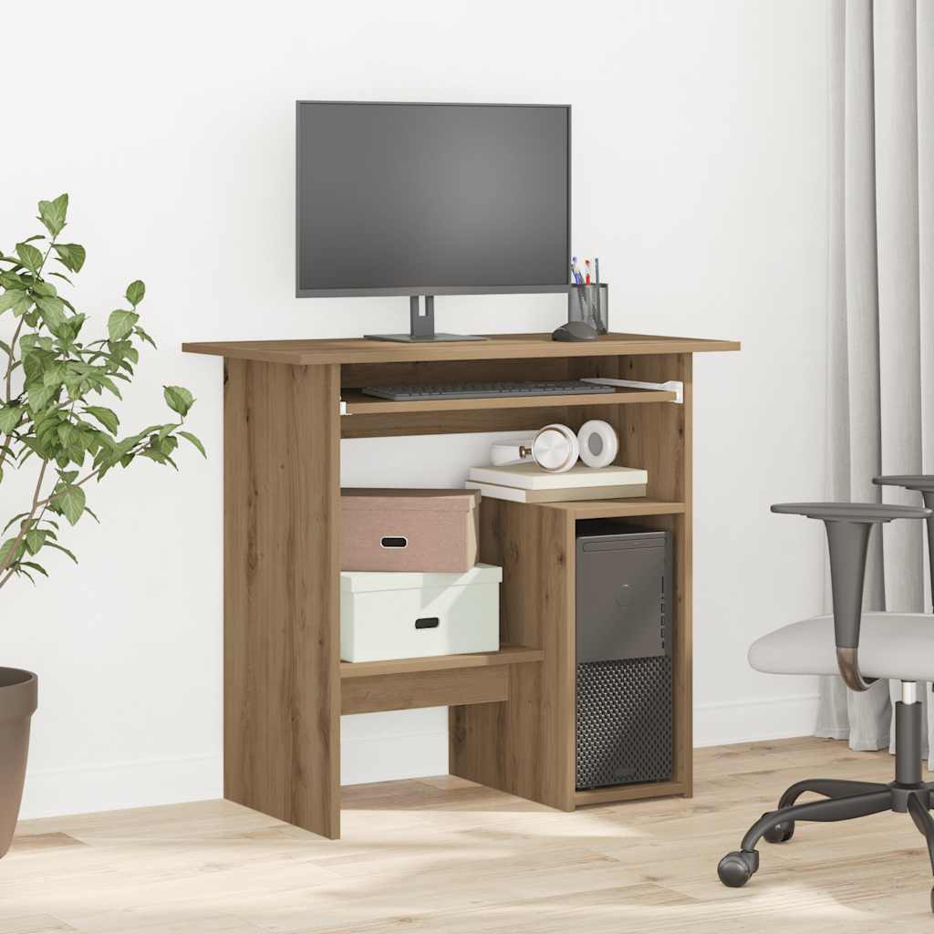 Escritorio 80X45X74 Cm Madera De Ingeniería