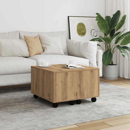 Mesa De Centro Madera Contrachapada 60X60X38 Cm