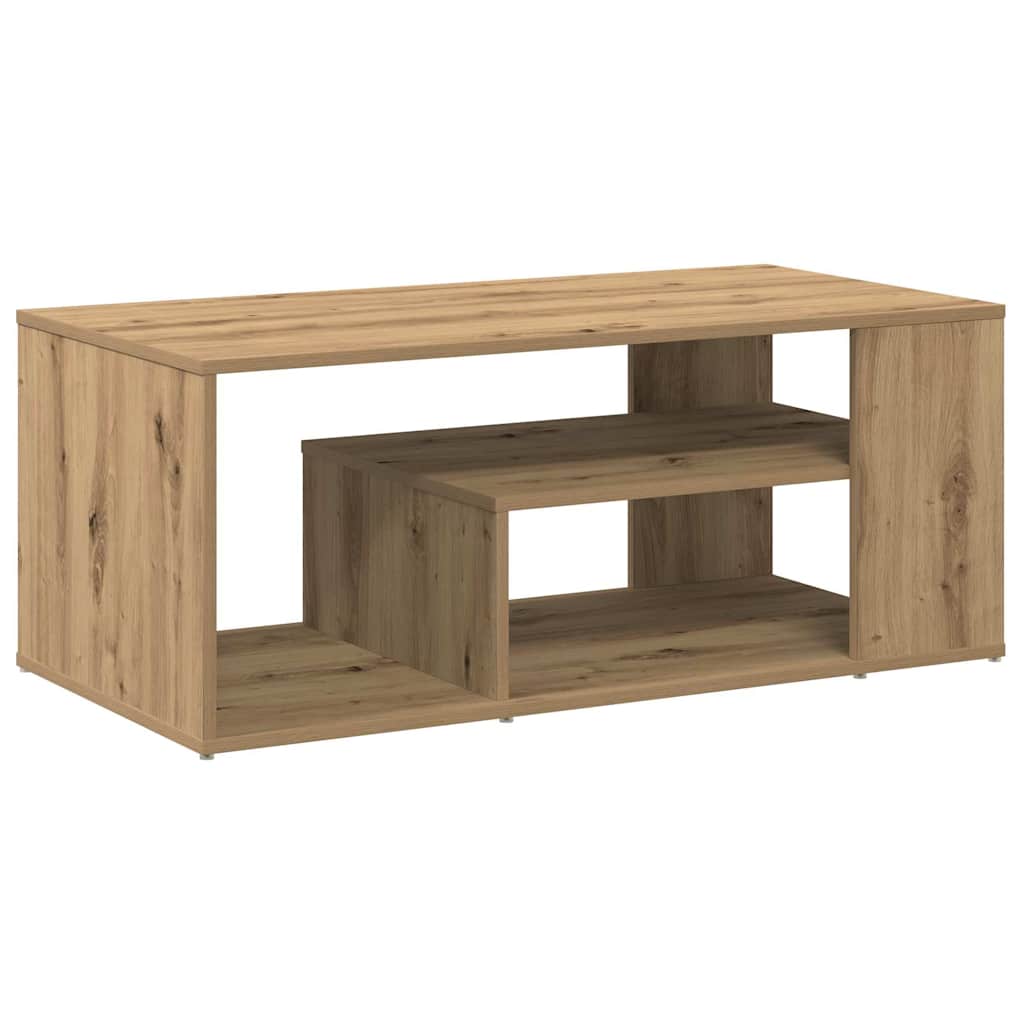 Mesa De Centro Madera Contrachapada 100X50X40 Cm